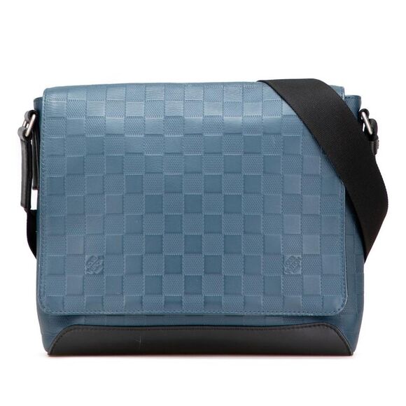 louis vuitton Handbags - Pre Loved louis vuitton District PM Messenger Bag Women Blue Crossbody Bags